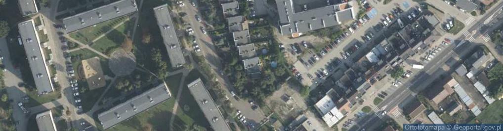 Zdjęcie satelitarne Królowej Jadwigi ul.