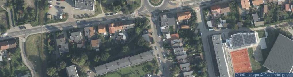 Zdjęcie satelitarne Królowej Jadwigi ul.