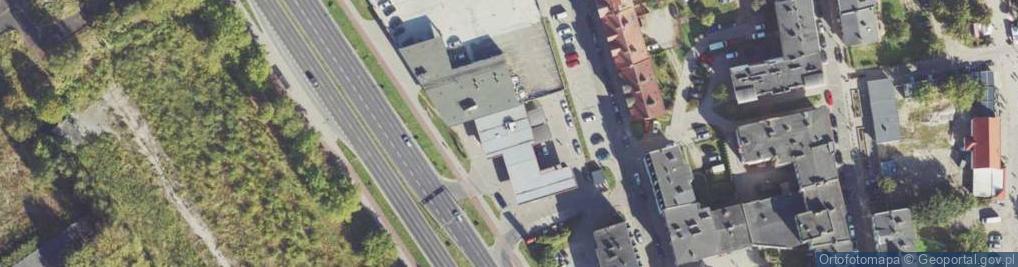 Zdjęcie satelitarne Krakusa i Wandy ul.