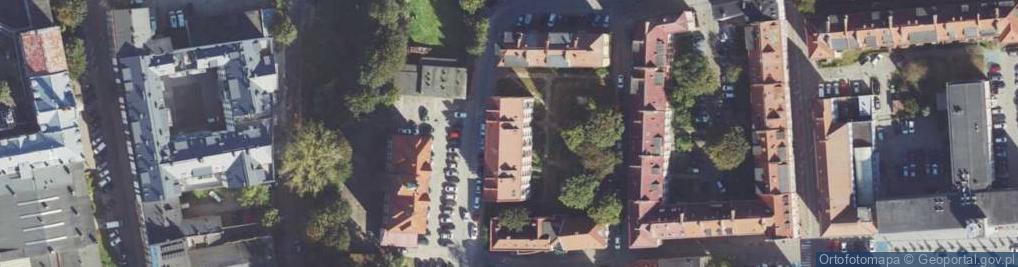 Zdjęcie satelitarne Króla Kazimierza Wielkiego ul.