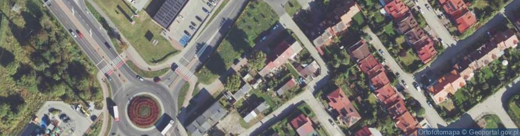 Zdjęcie satelitarne Krańcowa ul.