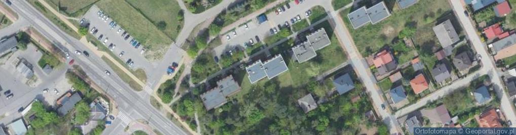 Zdjęcie satelitarne Krasickiego Ignacego, bp. ul.