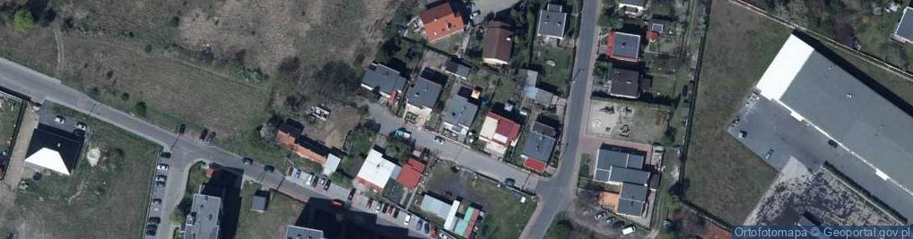 Zdjęcie satelitarne Kręta ul.