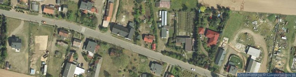 Zdjęcie satelitarne Krajkowo ul.