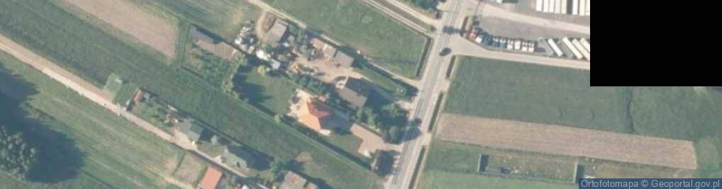 Zdjęcie satelitarne Krajno-Parcele ul.