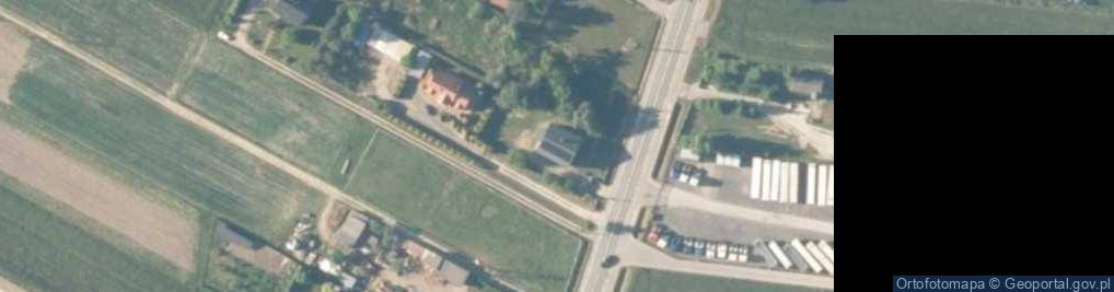 Zdjęcie satelitarne Krajno-Parcele ul.
