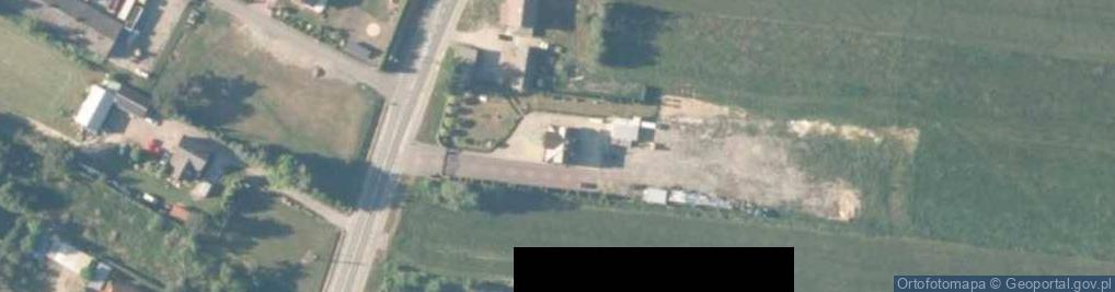Zdjęcie satelitarne Krajno-Parcele ul.