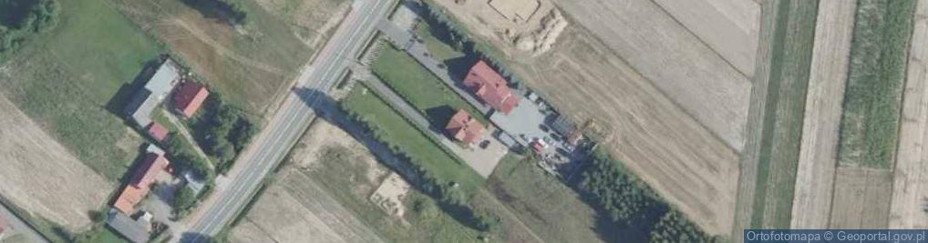 Zdjęcie satelitarne Krajno-Parcele ul.