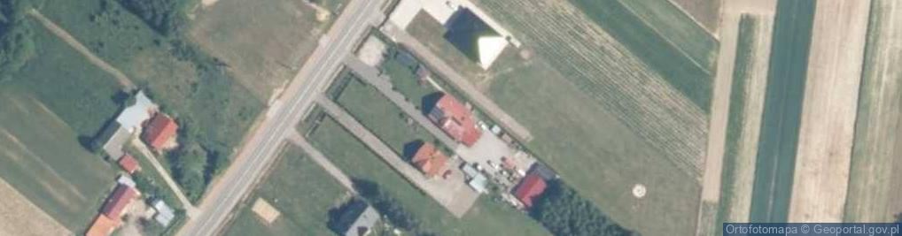 Zdjęcie satelitarne Krajno-Parcele ul.