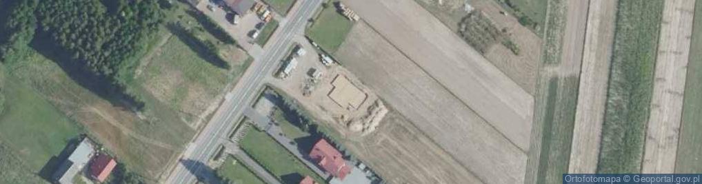 Zdjęcie satelitarne Krajno-Parcele ul.