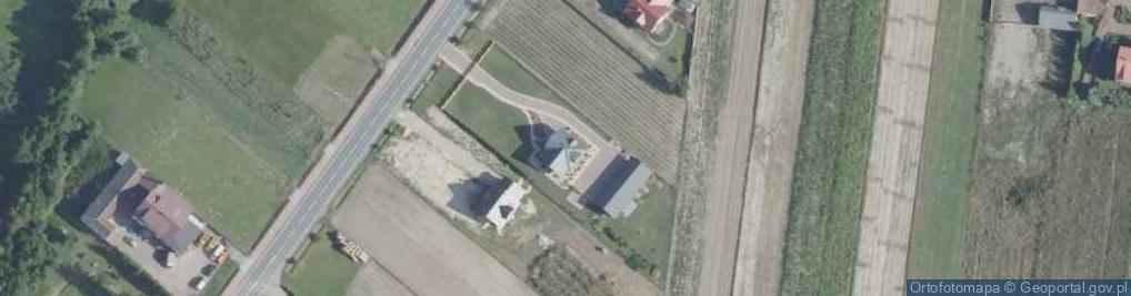 Zdjęcie satelitarne Krajno-Parcele ul.