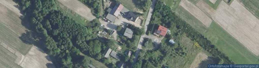 Zdjęcie satelitarne Krajno-Parcele ul.