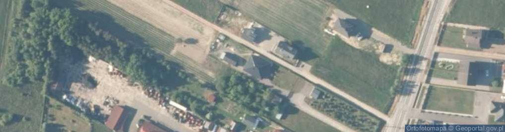 Zdjęcie satelitarne Krajno-Parcele ul.