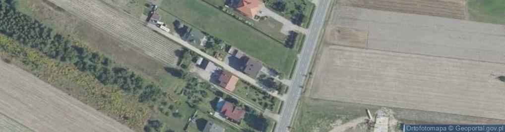 Zdjęcie satelitarne Krajno-Parcele ul.