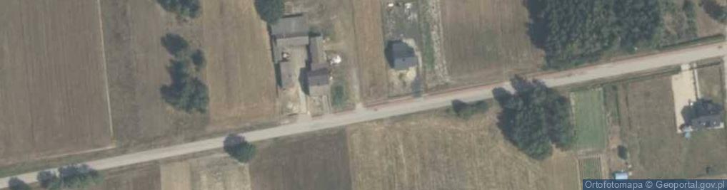 Zdjęcie satelitarne Krajów ul.