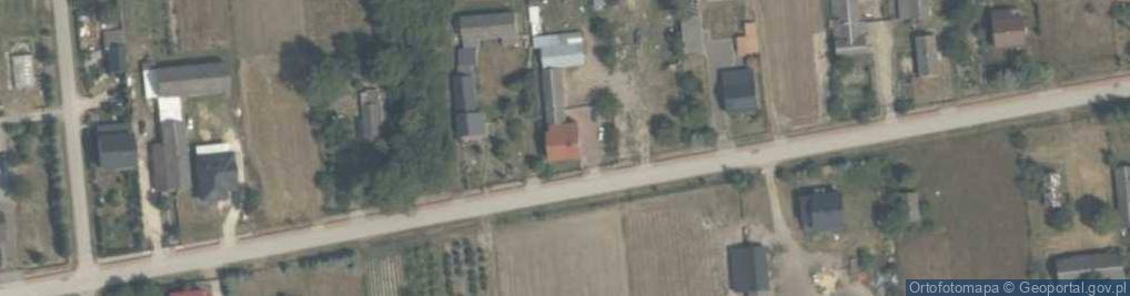 Zdjęcie satelitarne Krajów ul.