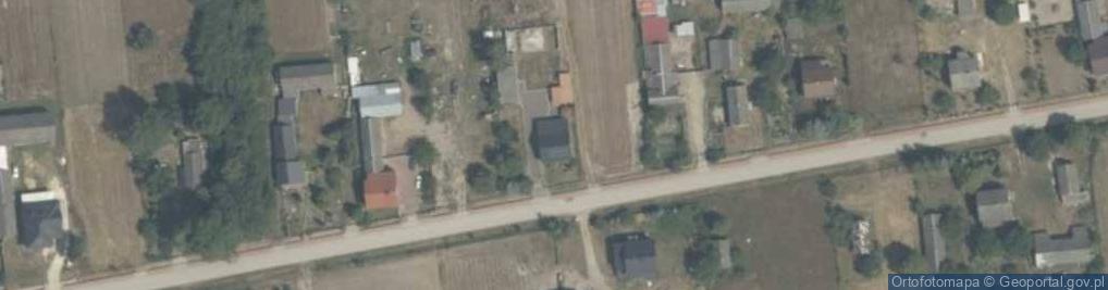 Zdjęcie satelitarne Krajów ul.