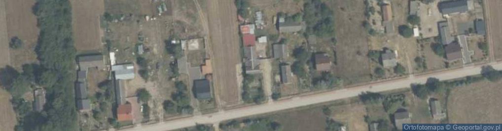 Zdjęcie satelitarne Krajów ul.