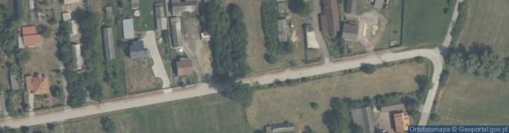 Zdjęcie satelitarne Krajów ul.
