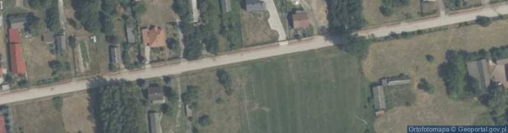 Zdjęcie satelitarne Krajów ul.