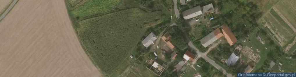 Zdjęcie satelitarne Krajów ul.
