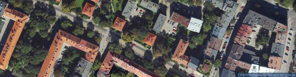 Zdjęcie satelitarne Królewska ul.