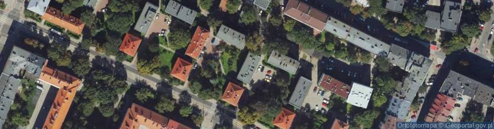 Zdjęcie satelitarne Królewska ul.