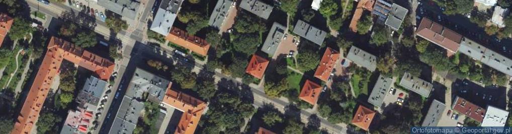 Zdjęcie satelitarne Królewska ul.