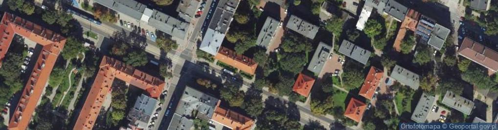 Zdjęcie satelitarne Królewska ul.