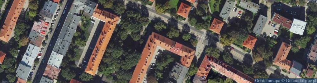 Zdjęcie satelitarne Królewska ul.