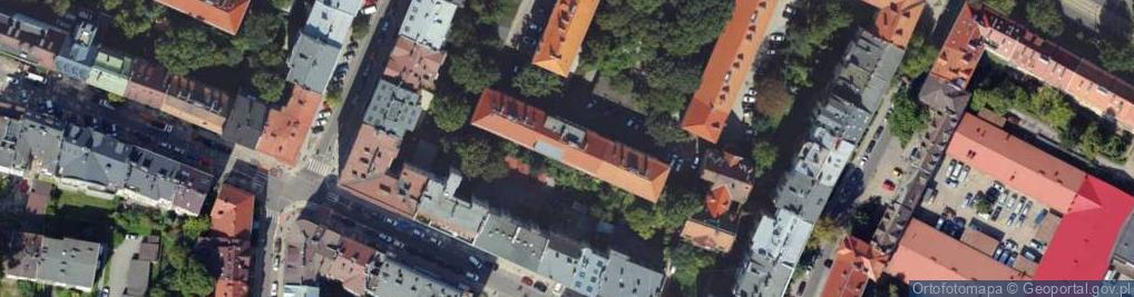 Zdjęcie satelitarne Królewska ul.