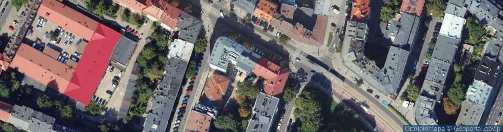 Zdjęcie satelitarne Królewska ul.