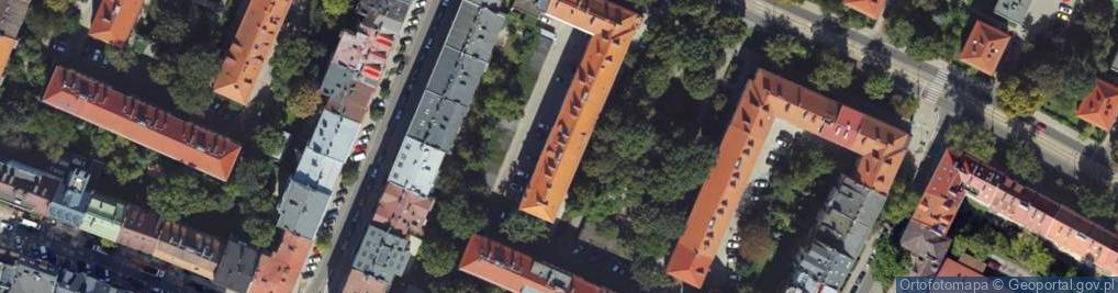 Zdjęcie satelitarne Królewska ul.