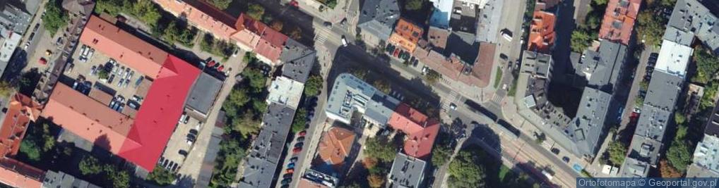 Zdjęcie satelitarne Królewska ul.