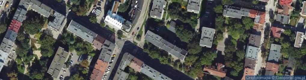 Zdjęcie satelitarne Króla Kazimierza Wielkiego ul.