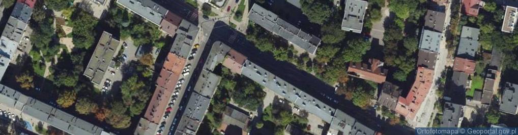 Zdjęcie satelitarne Króla Kazimierza Wielkiego ul.