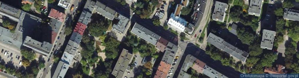 Zdjęcie satelitarne Króla Kazimierza Wielkiego ul.