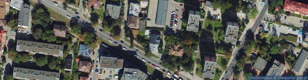 Zdjęcie satelitarne Krakusów ul.