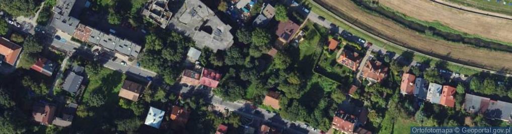 Zdjęcie satelitarne Królowej Jadwigi ul.