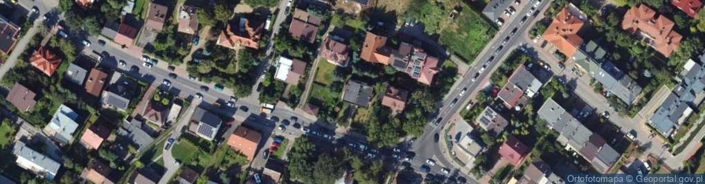 Zdjęcie satelitarne Królowej Jadwigi ul.