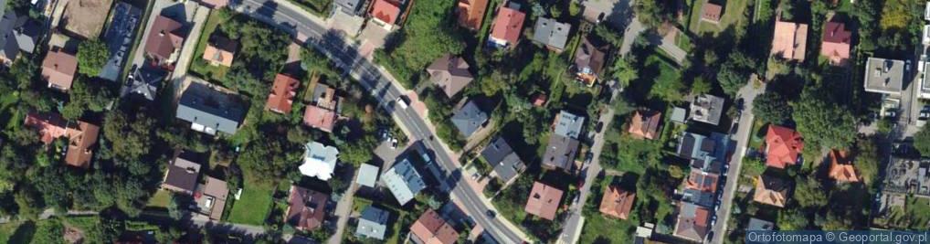 Zdjęcie satelitarne Królowej Jadwigi ul.