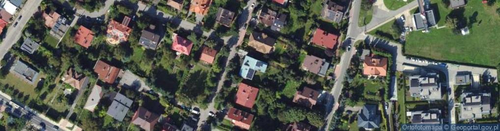 Zdjęcie satelitarne Krzywickiego Ludwika ul.