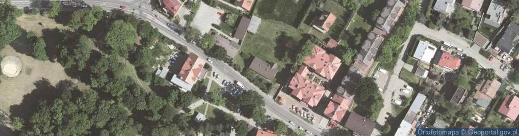 Zdjęcie satelitarne Królowej Jadwigi ul.
