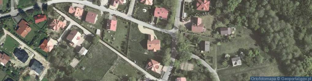 Zdjęcie satelitarne Krzyżanowskiego Adama ul.