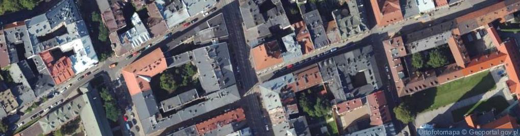 Zdjęcie satelitarne Krakowska ul.
