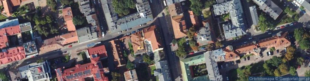Zdjęcie satelitarne Krakowska ul.