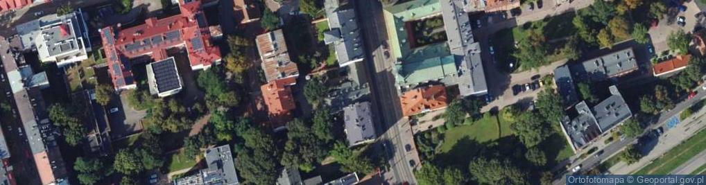 Zdjęcie satelitarne Krakowska ul.