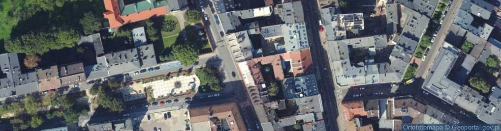 Zdjęcie satelitarne Krowoderska ul.