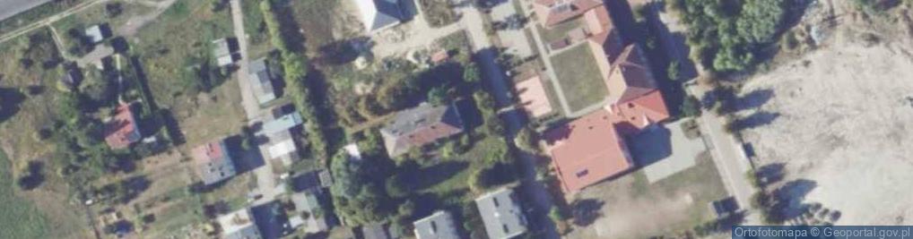 Zdjęcie satelitarne Krasiniec ul.