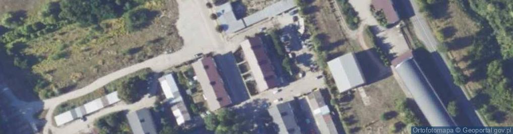 Zdjęcie satelitarne Krasiniec ul.
